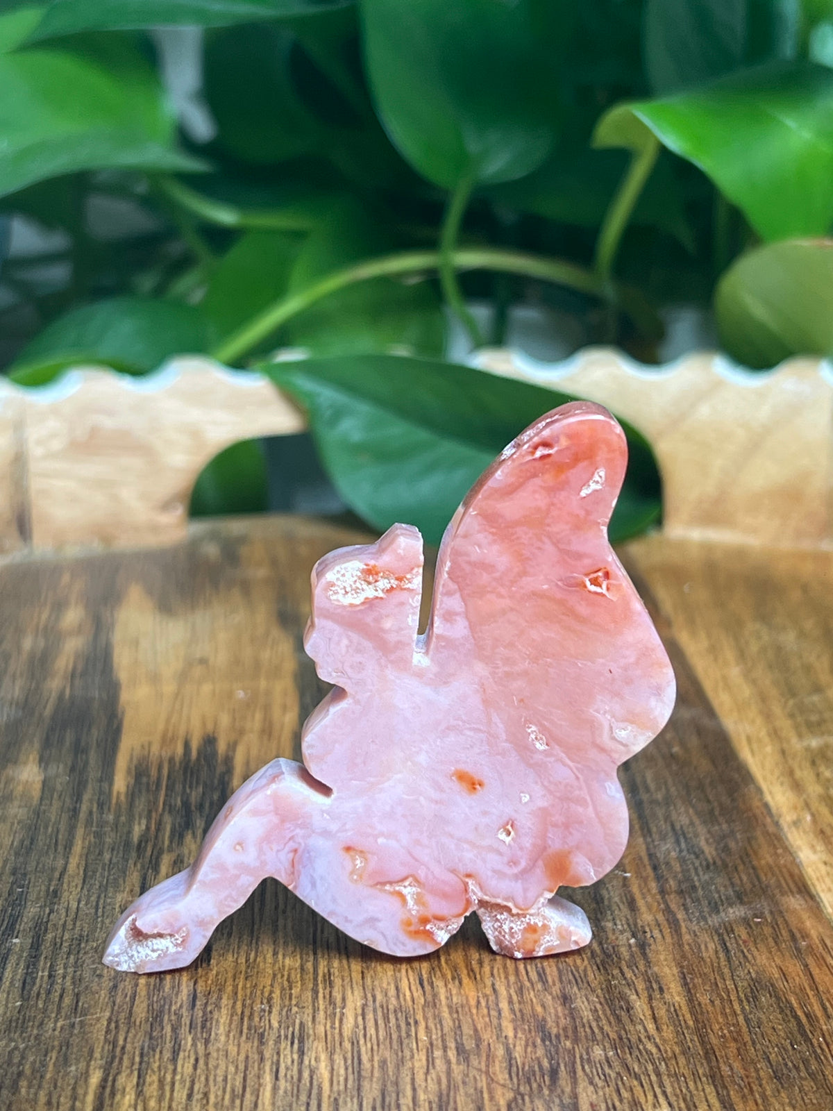 Pink Carnelian Pixie Fairy: BL