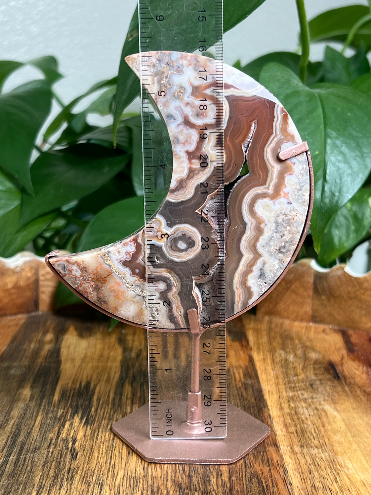 Crazy Lace Agate Moon: PK