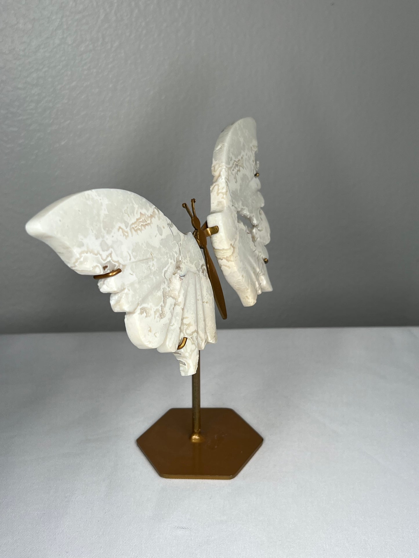 White Plume Agate Wings