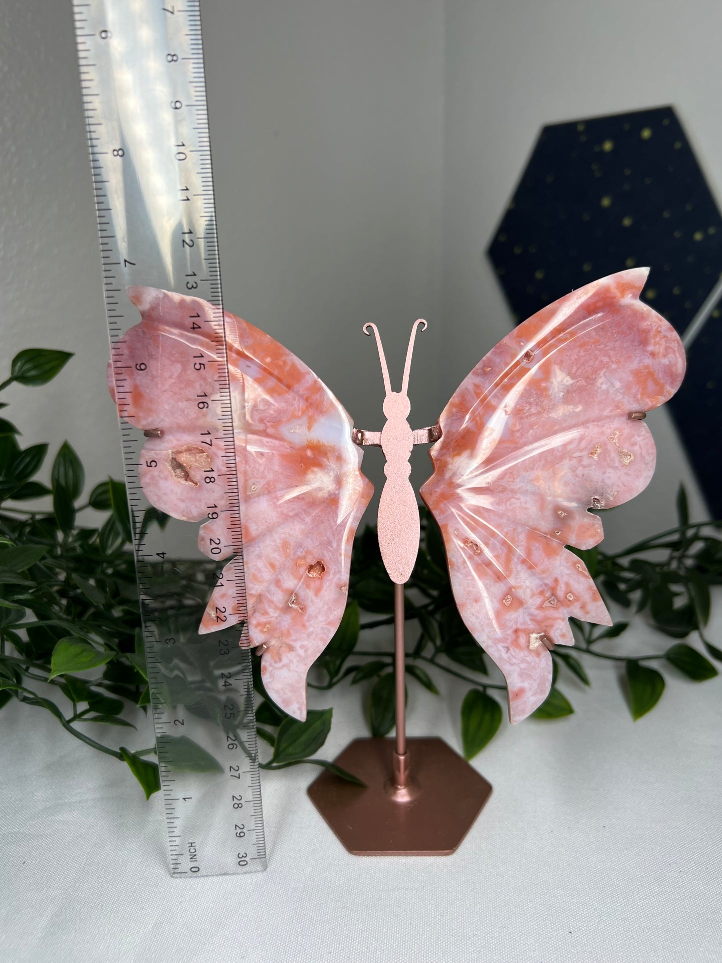 Pink Carnelian Wings