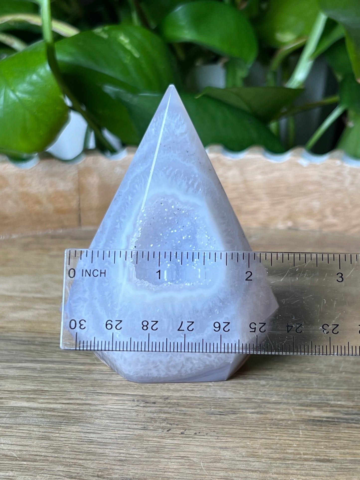 Brazilian Druzy Agate Diamond