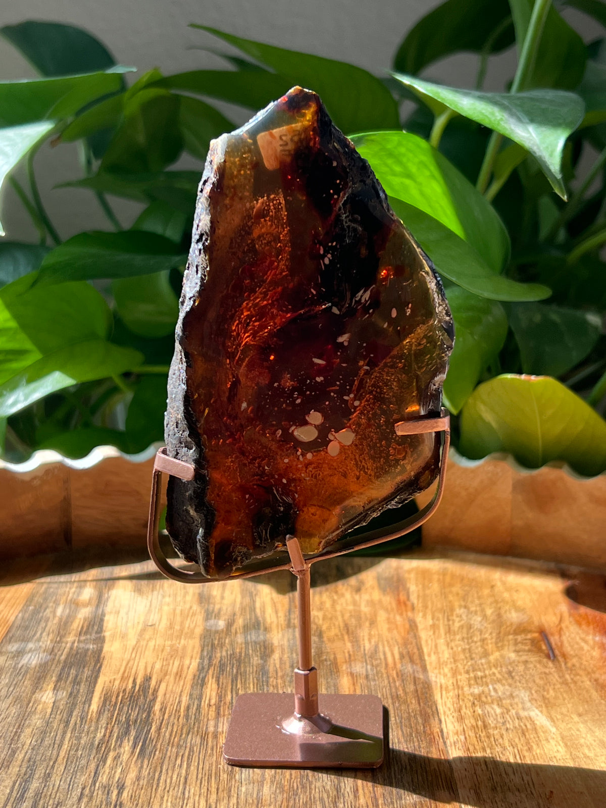 Blue Amber Slab: NF