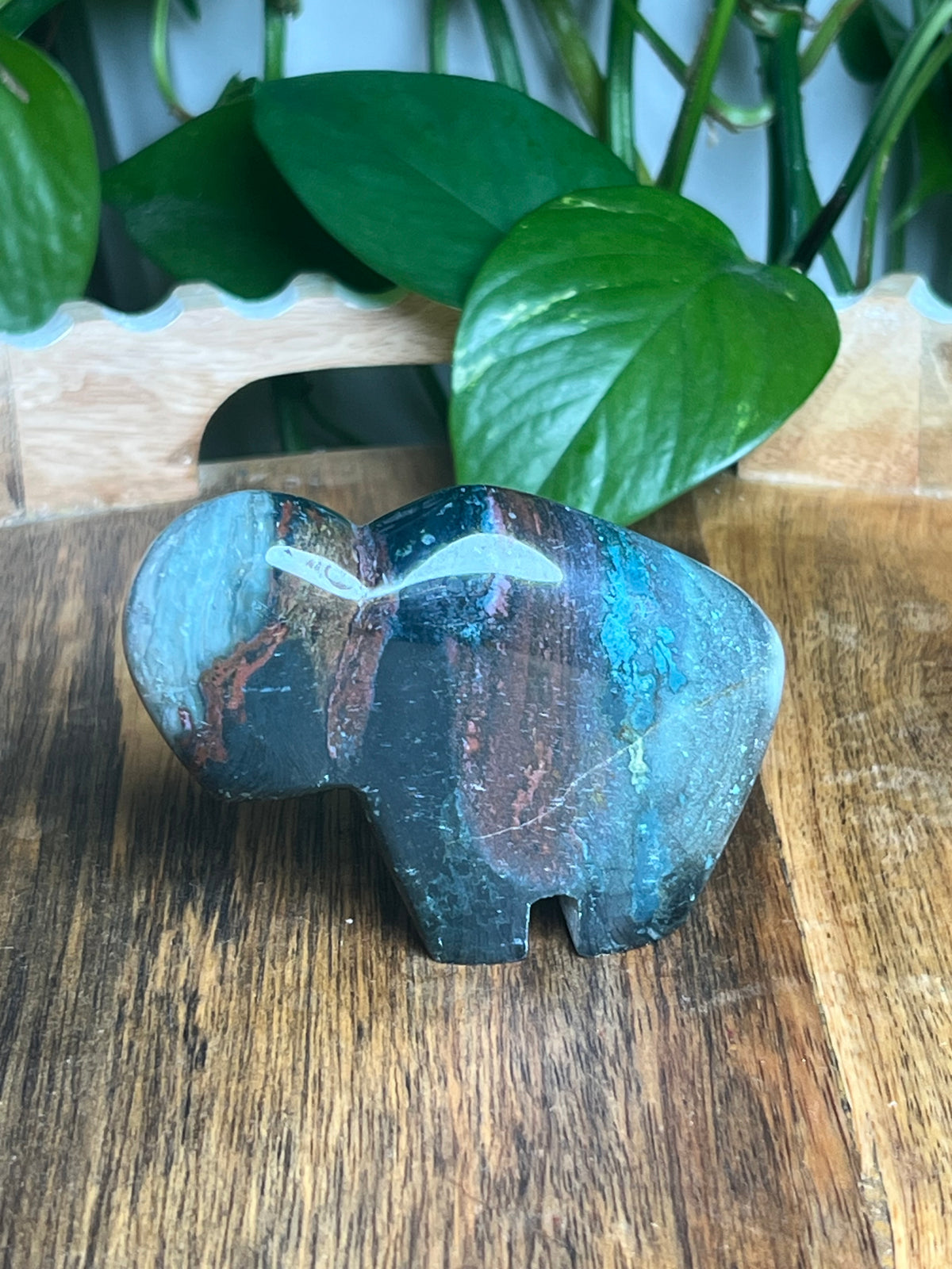 Blue Green Jasper Buffalo: DA
