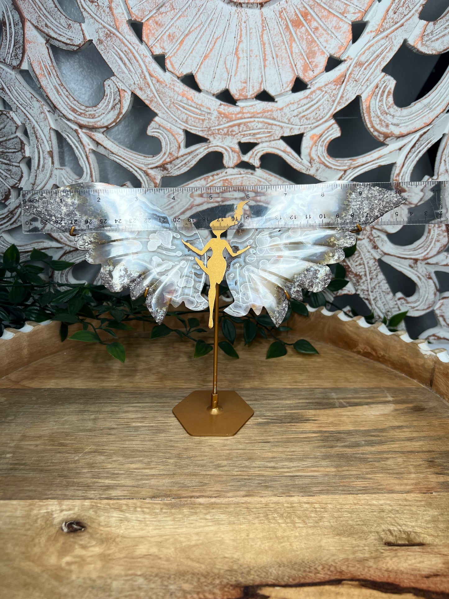 Scenic Moss Agate Wings