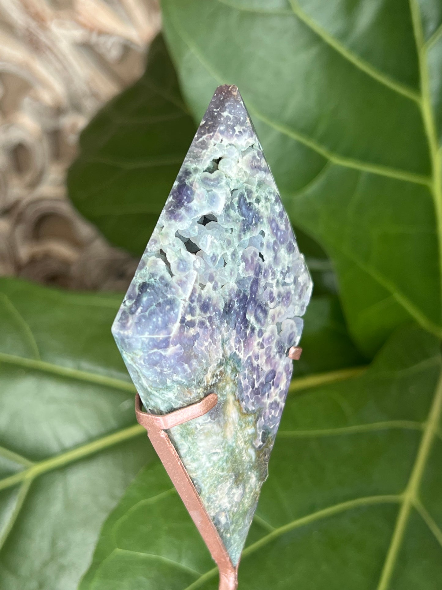 Grape Agate Diamond