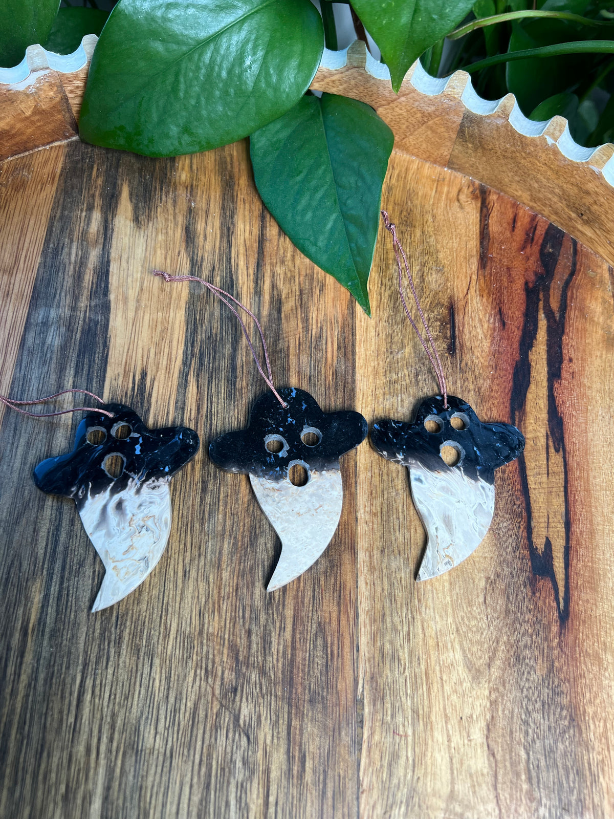 Palm Root Ghost Ornaments