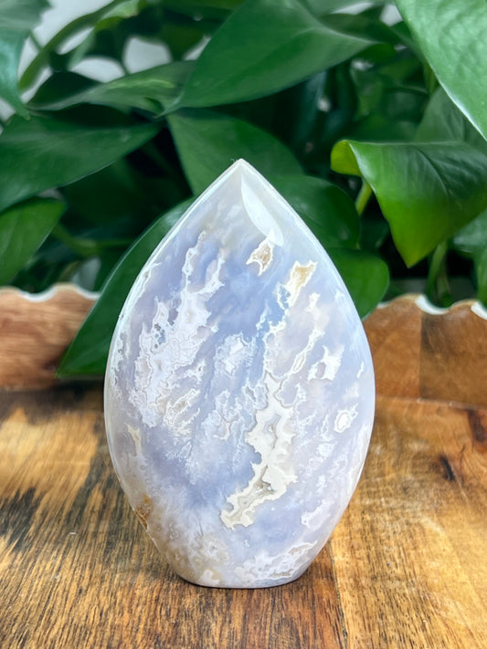 Winter Plume Agate Flame: PA