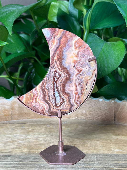 Crazy Lace Agate Moon