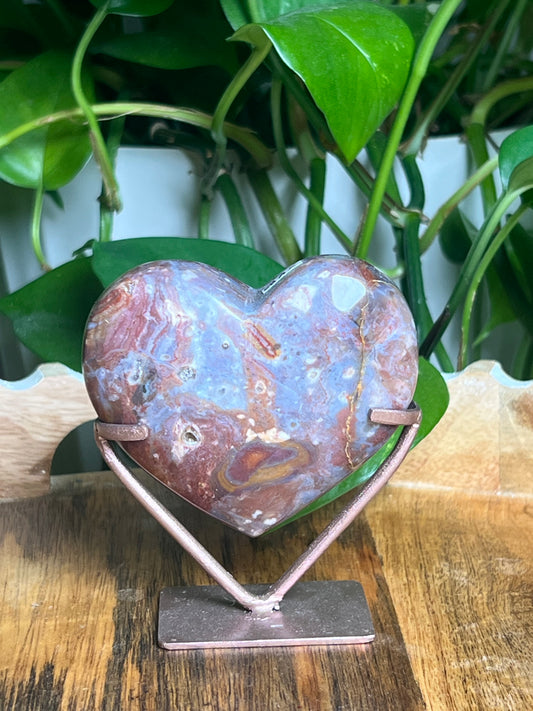 River Jasper Heart: AX