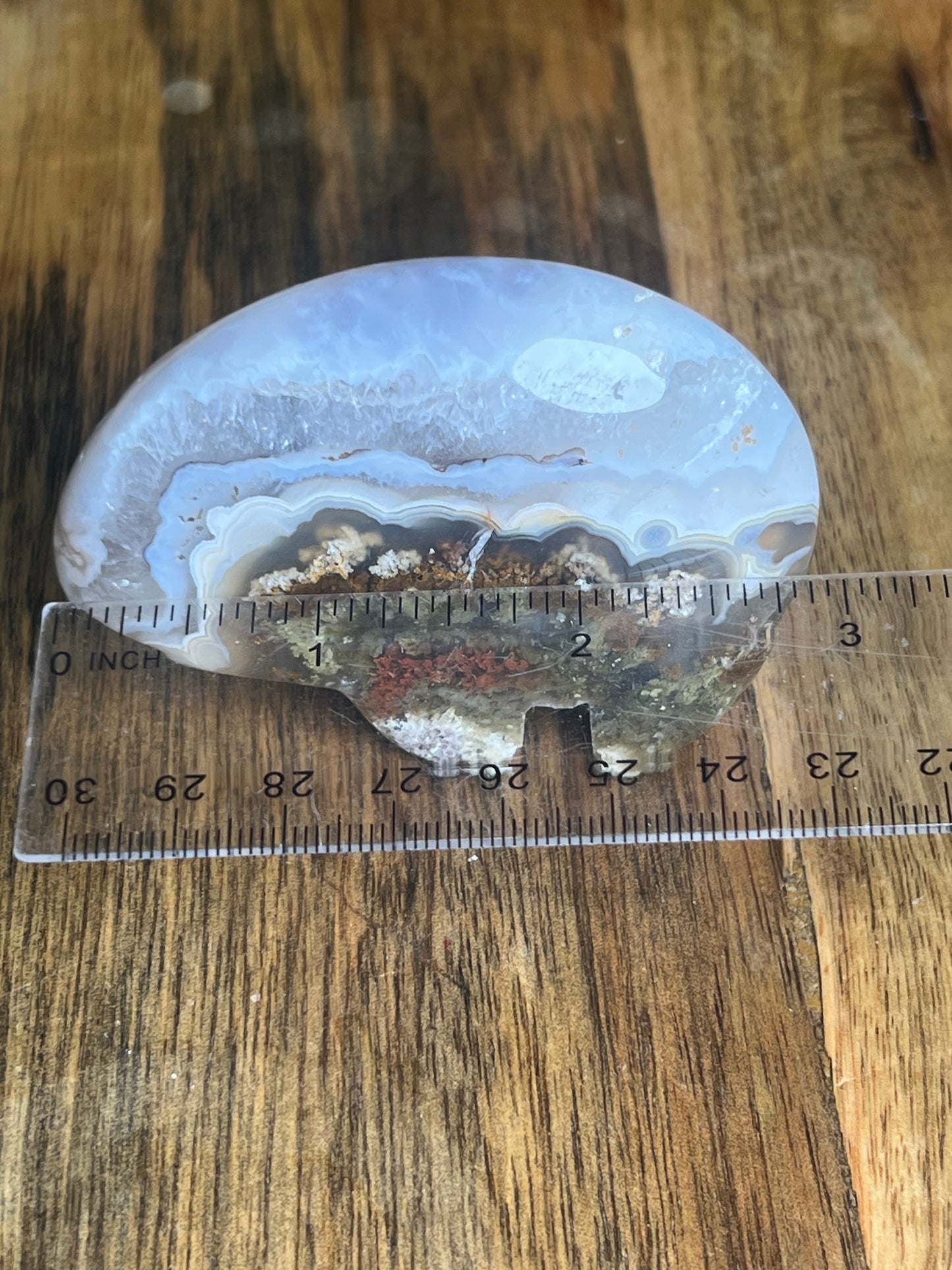 Scenic Moss Agate Bear BX