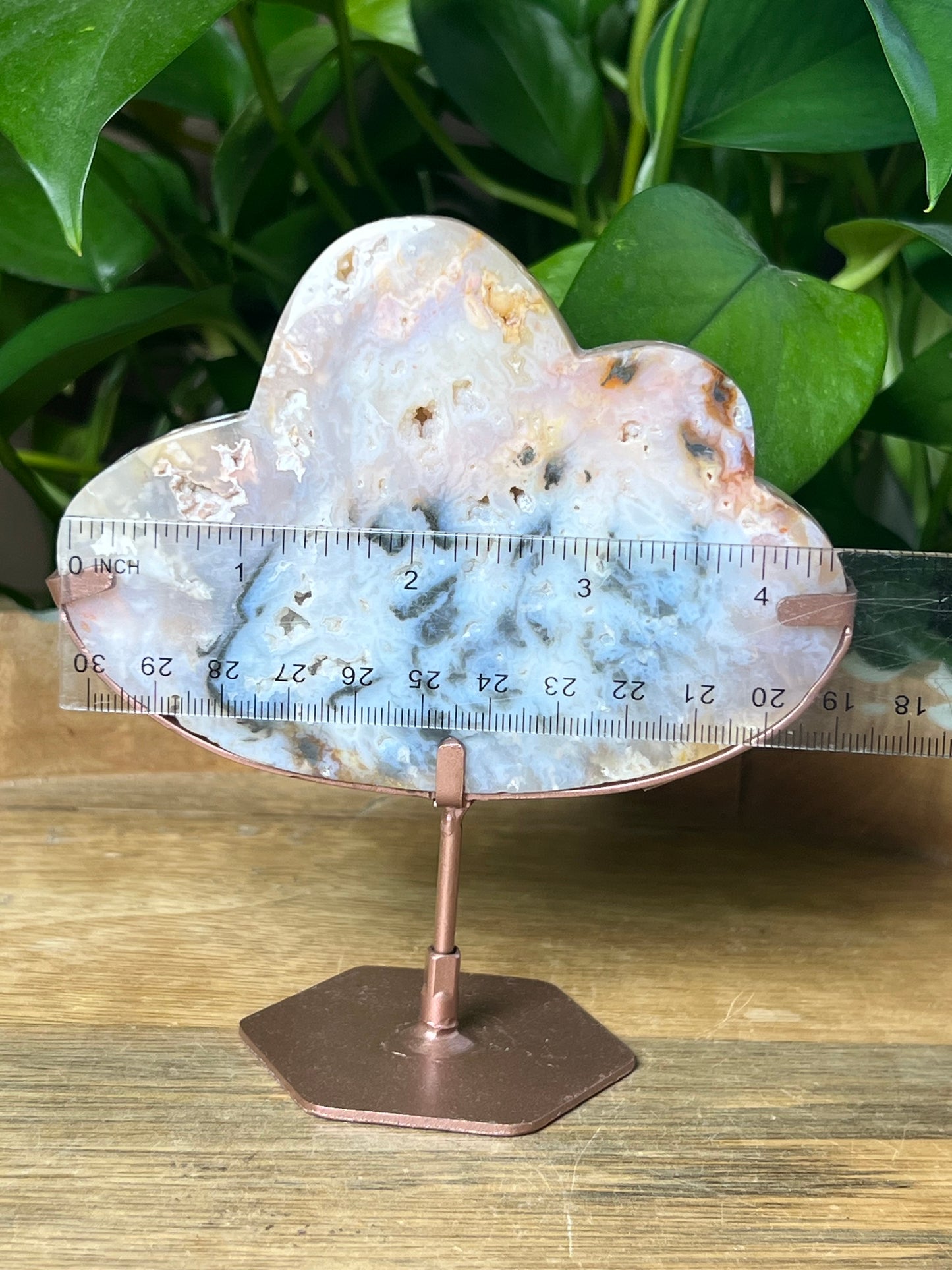 Rainbow Plume Agate Cloud