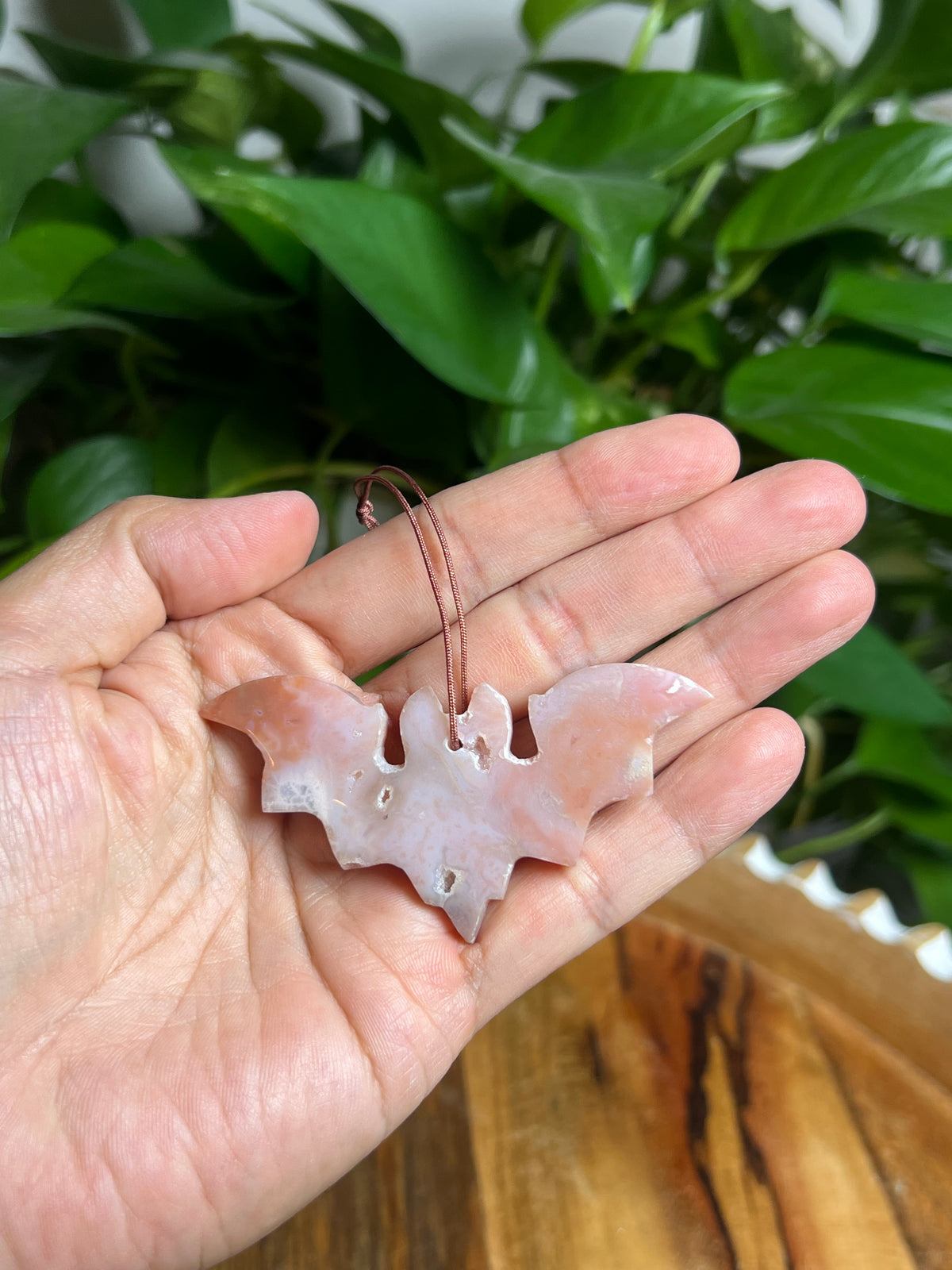 Carnelian Ornament Bat: V