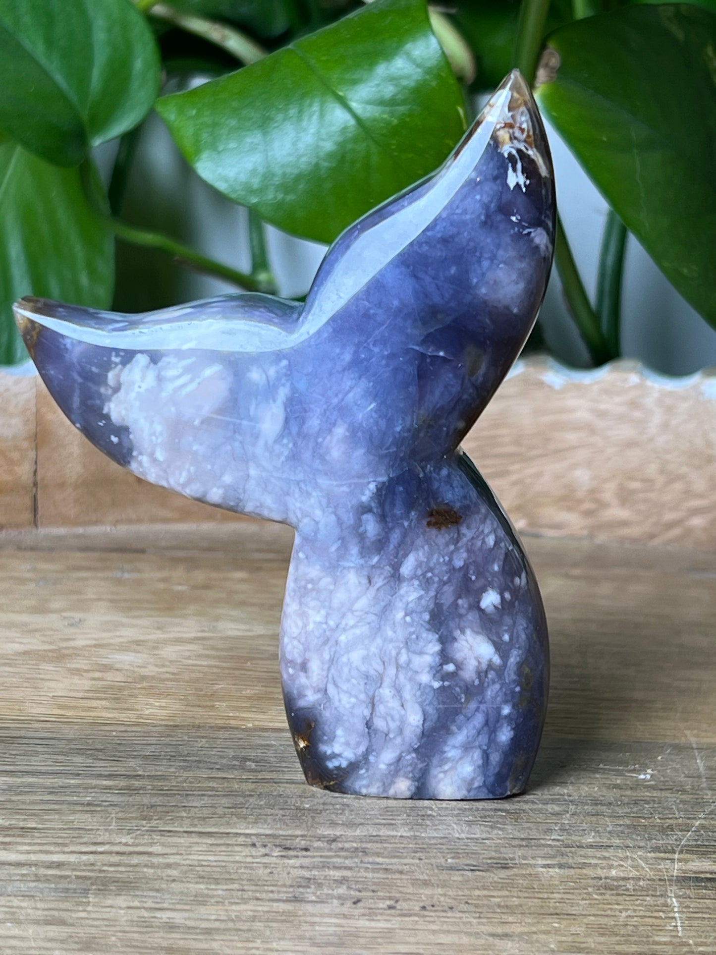 Purple Chalcedony Tail