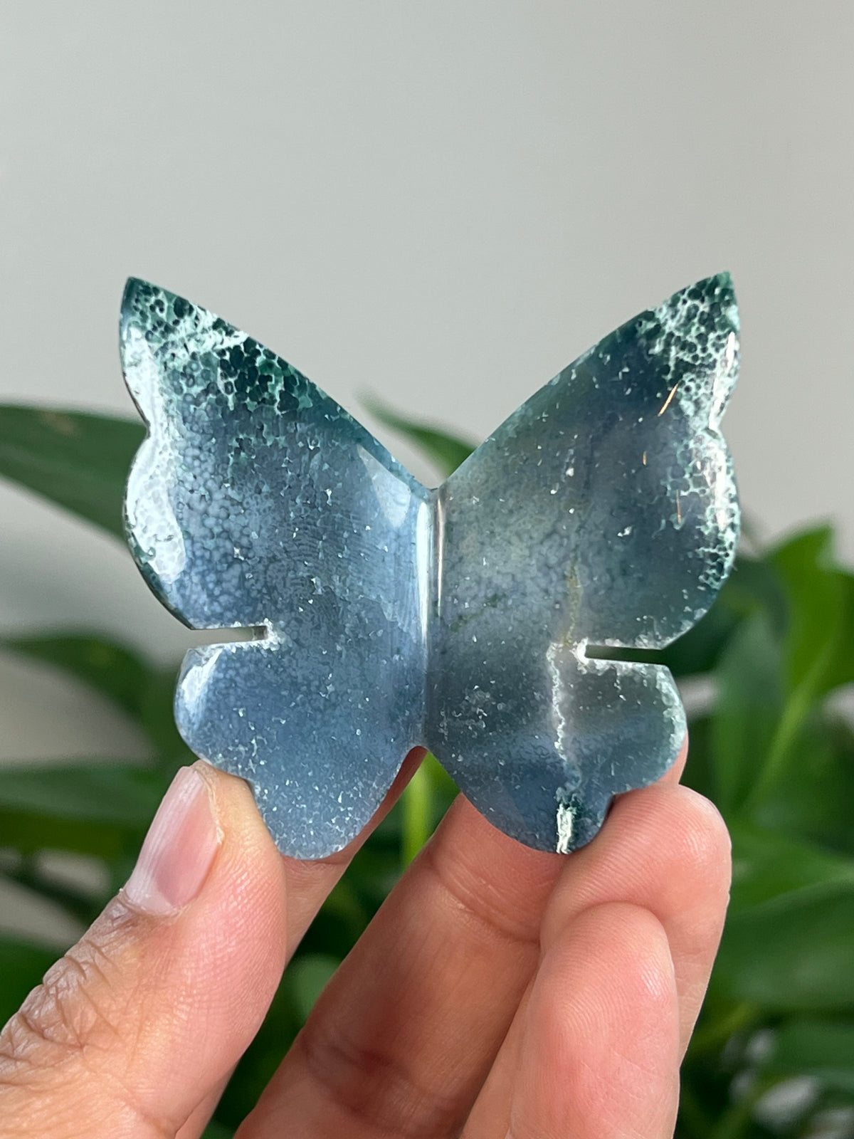 Grape Agate 3D Butterflies
