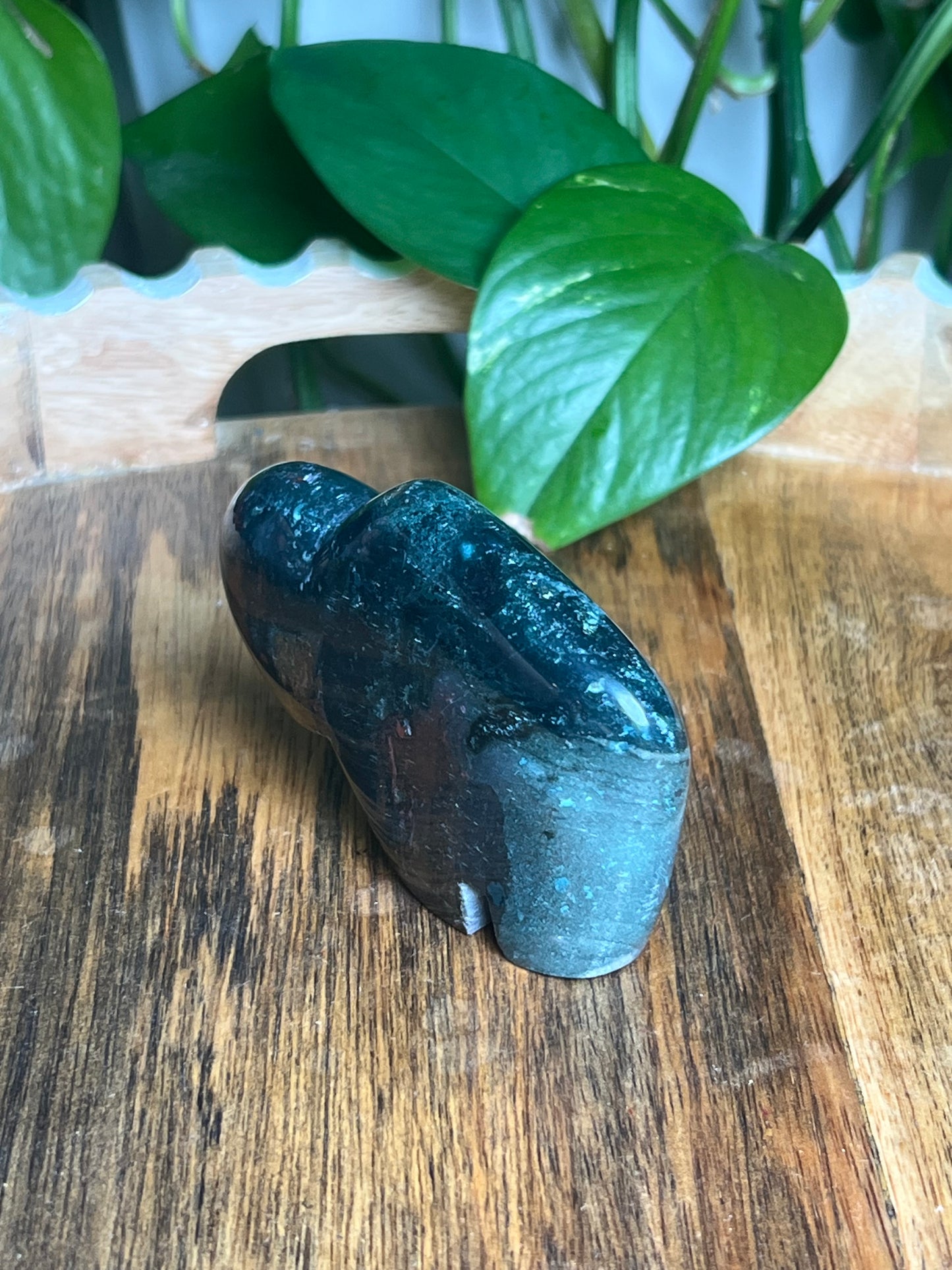 Blue Green Jasper Buffalo: DB