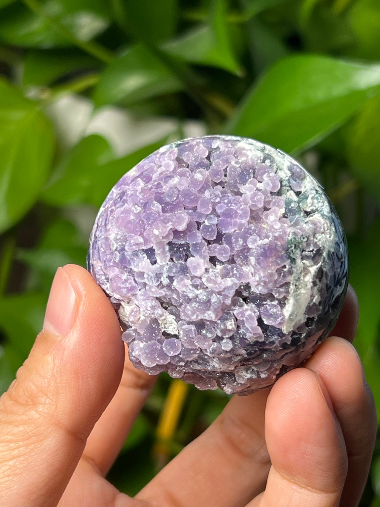 Grape Agate Sphere