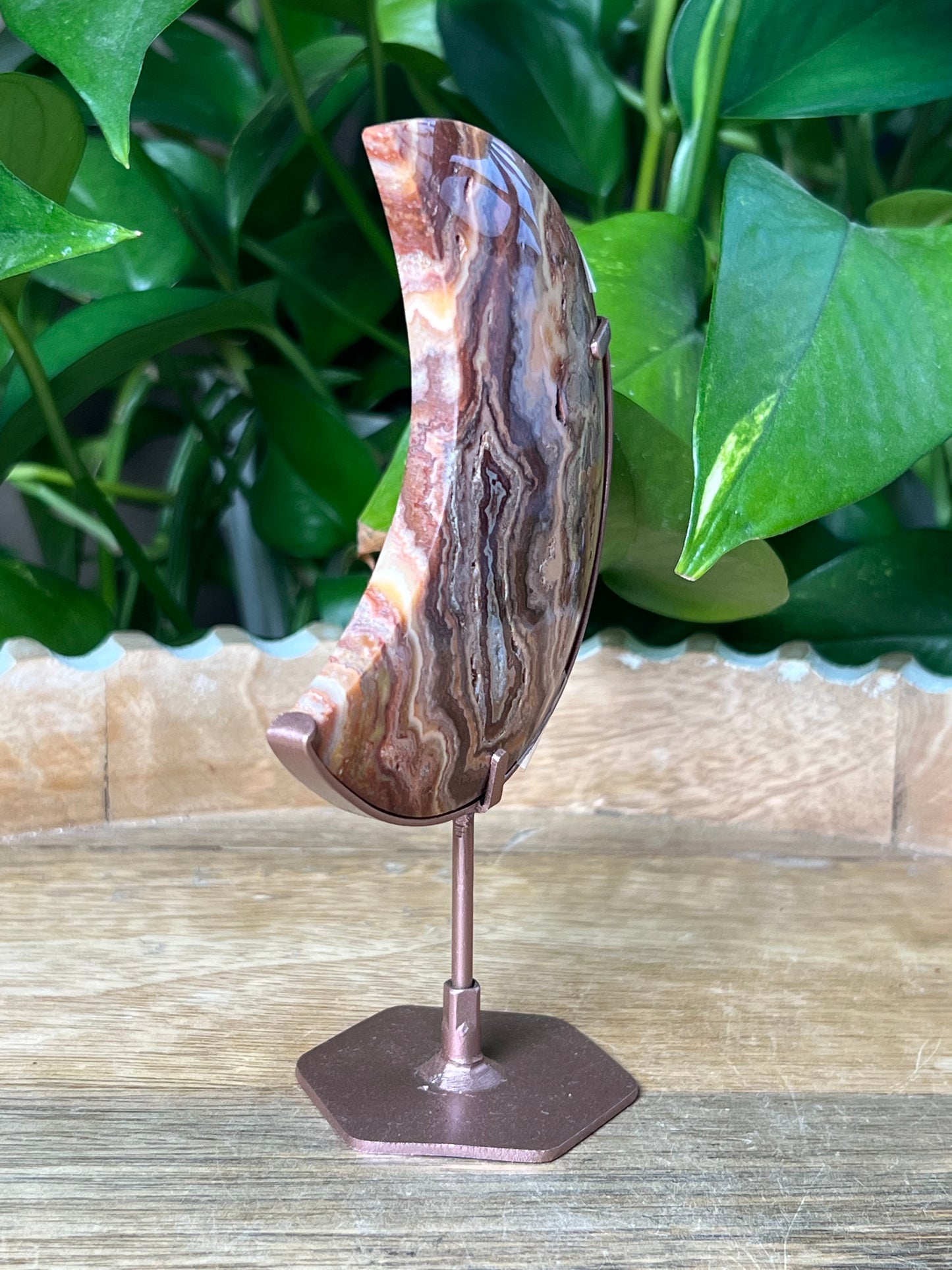 Crazy Lace Agate Moon