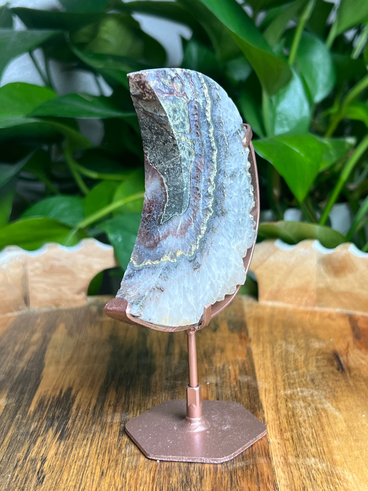 Amethyst Agate Moon: DK
