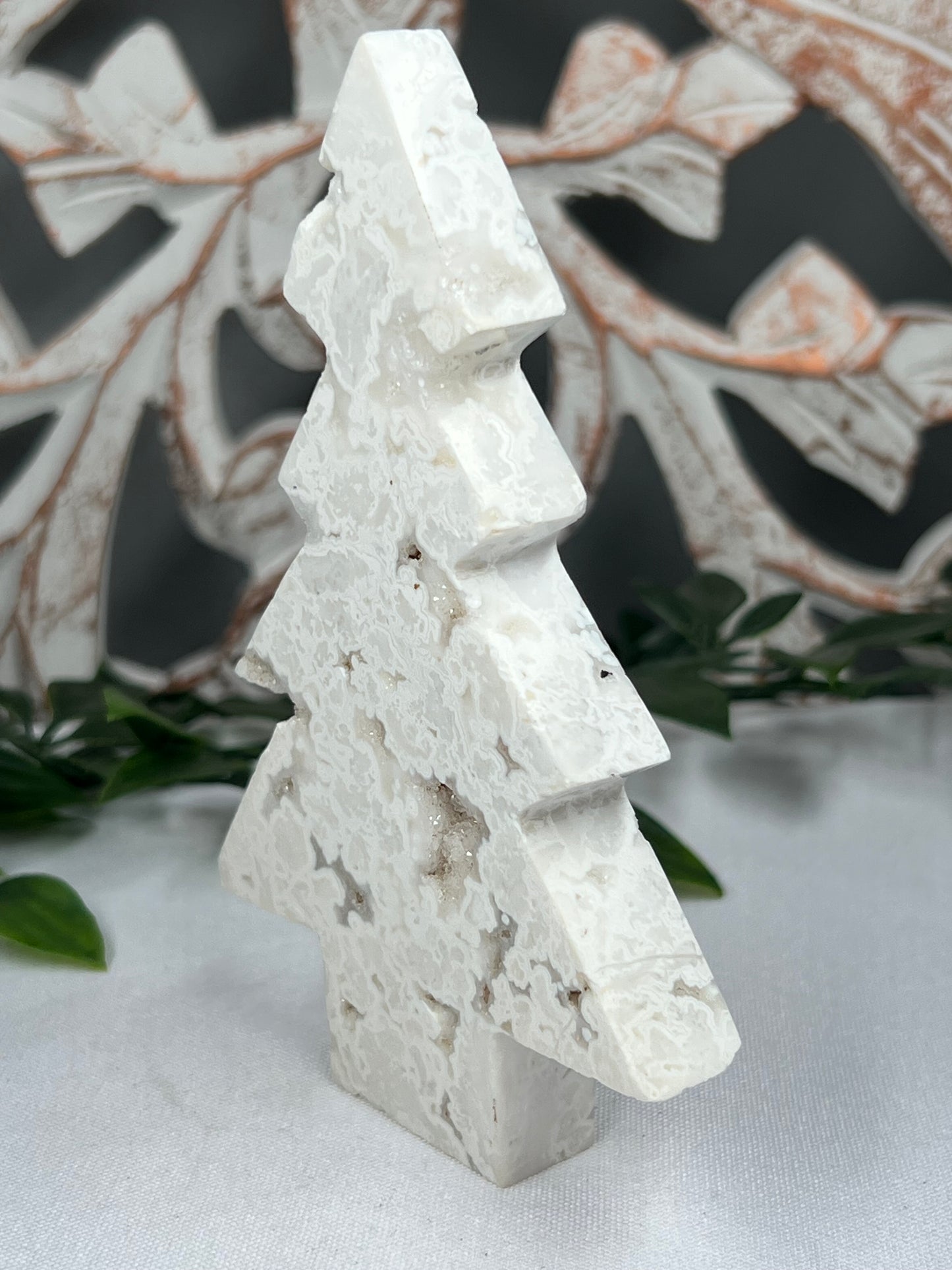 White Plume Agate Tree