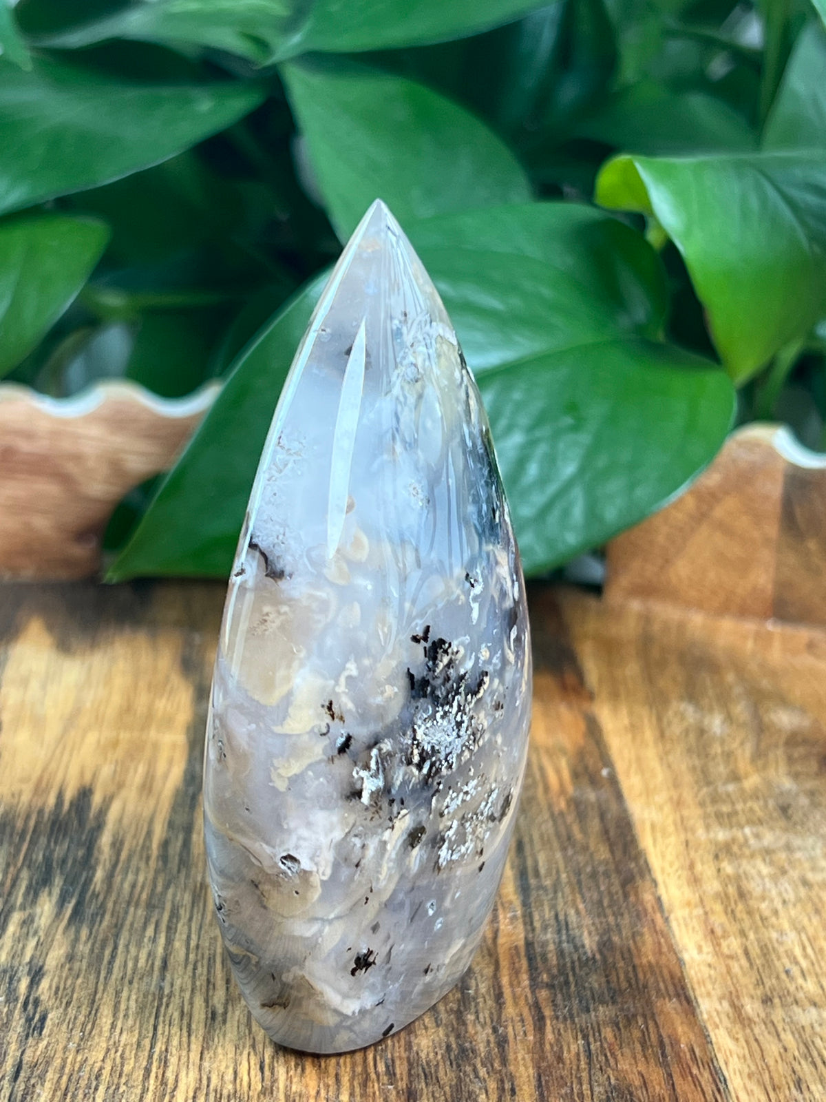 Dendritic Tiger Agate Flame: NA