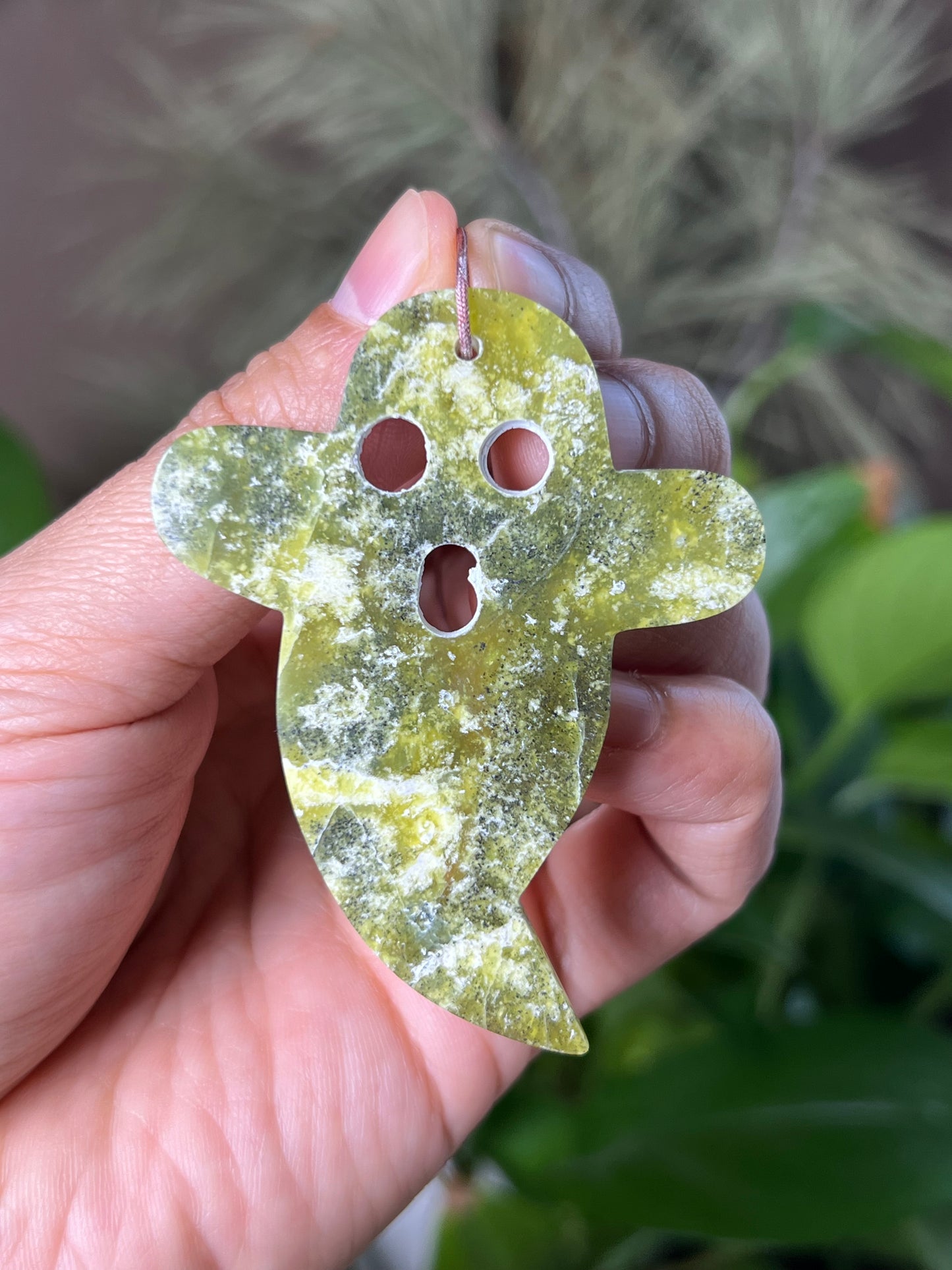 Idocrase Ghost Ornament