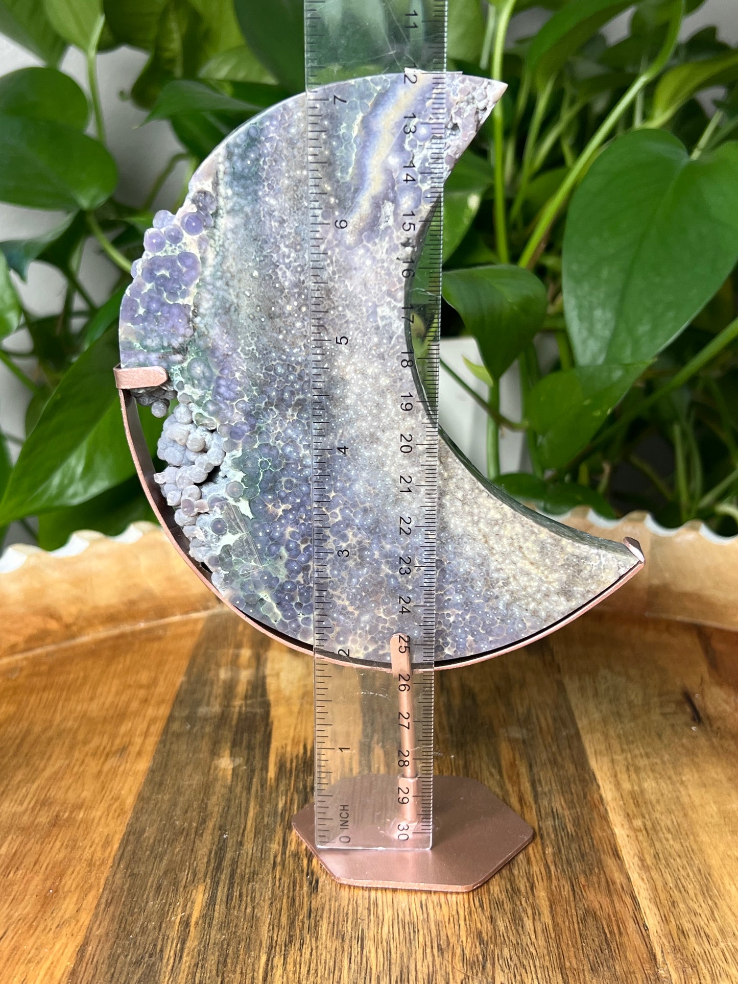 Grape Agate Moon