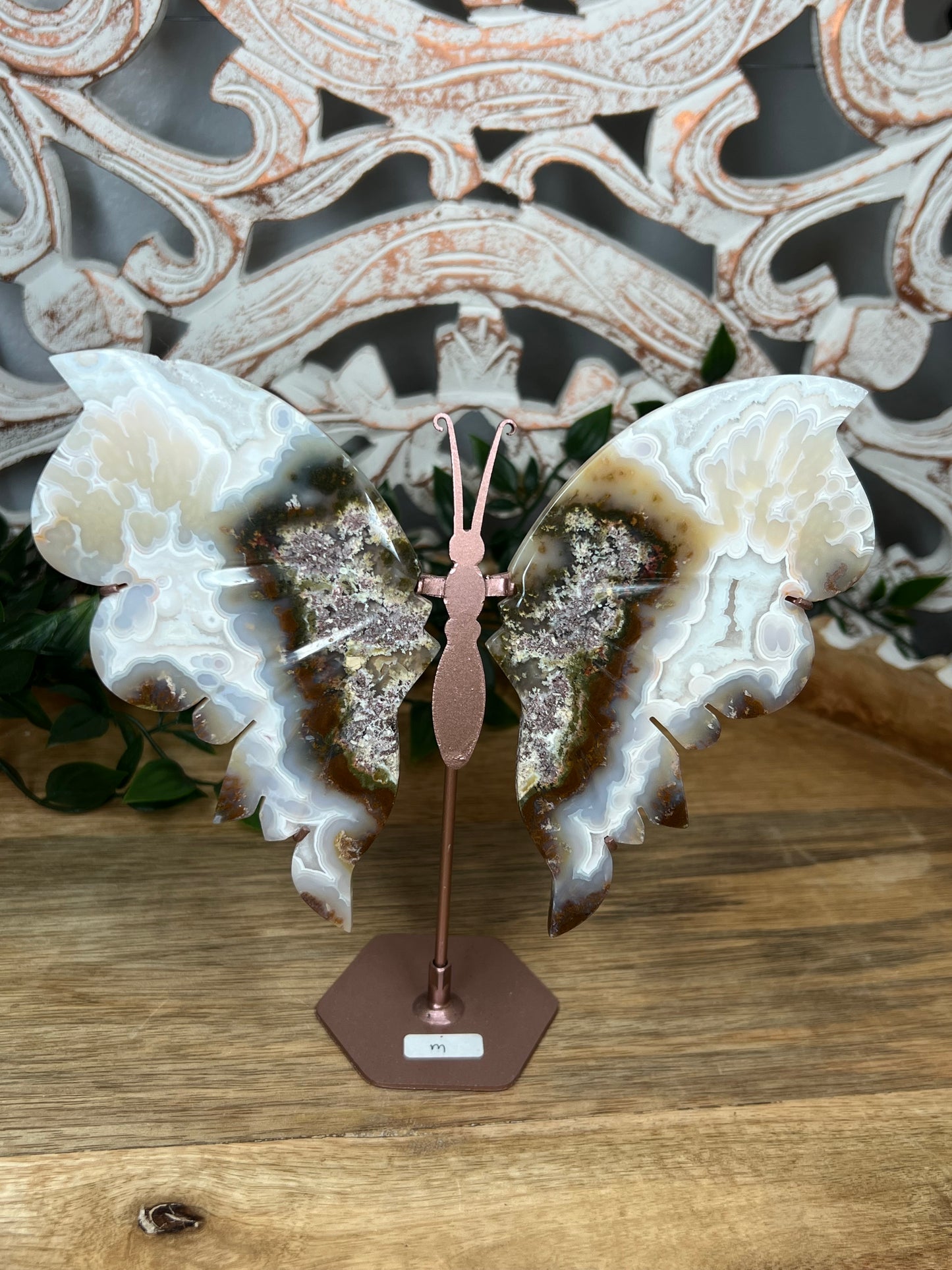 Scenic Moss Agate Wings