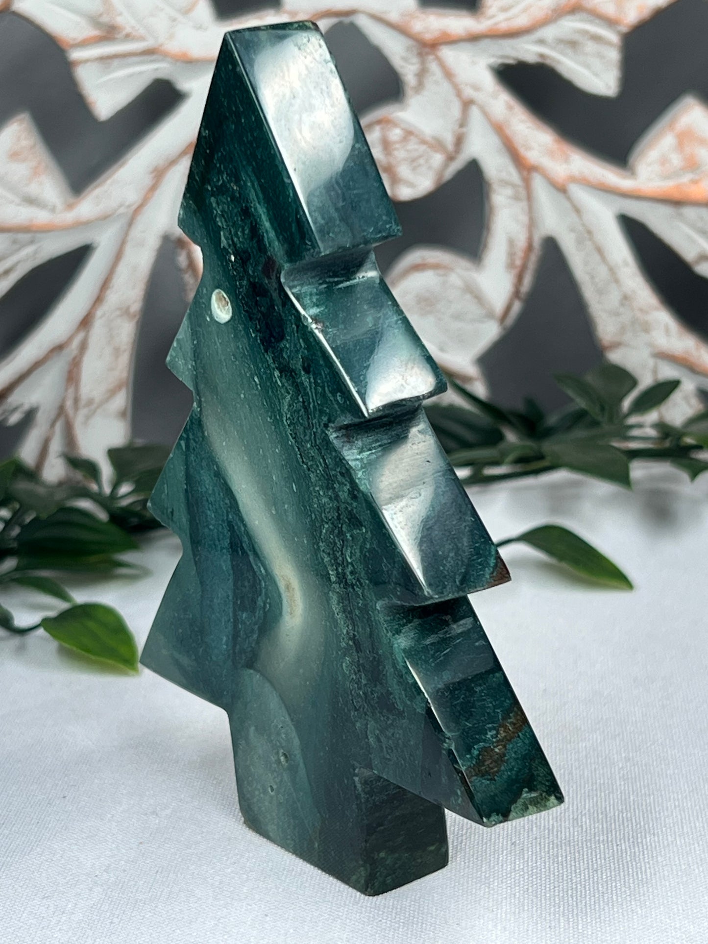 Blue Green Jasper Tree