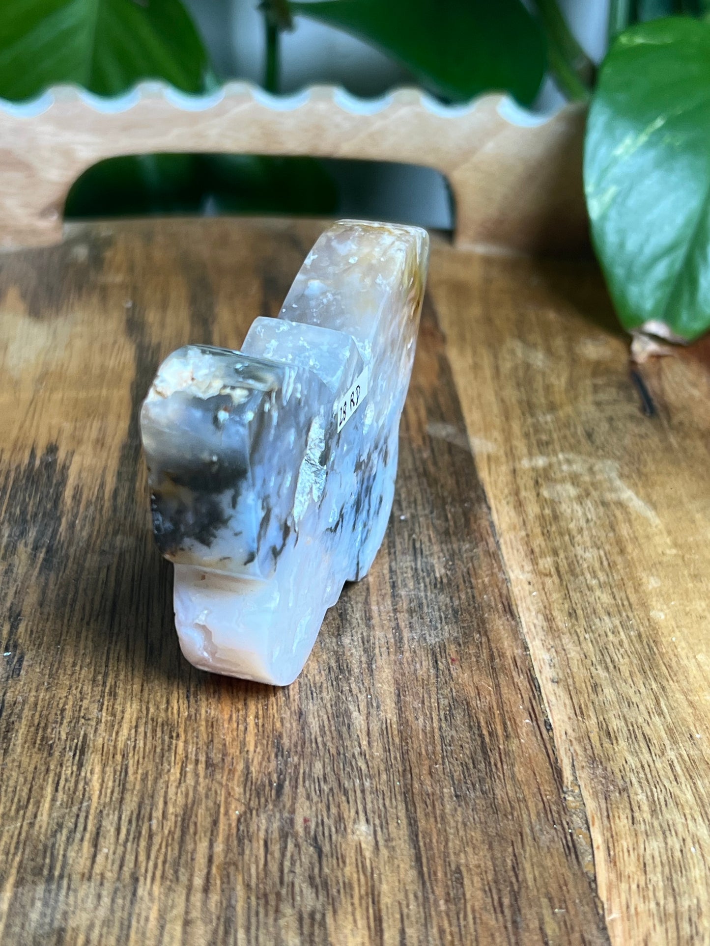 Rainbow Plume Agate Butterfly RD