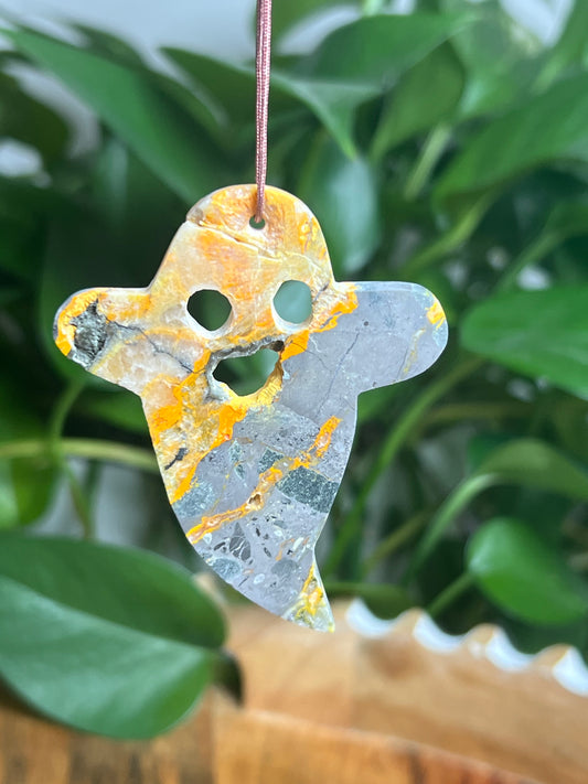 Bumblebee Jasper Ornament Ghost: N
