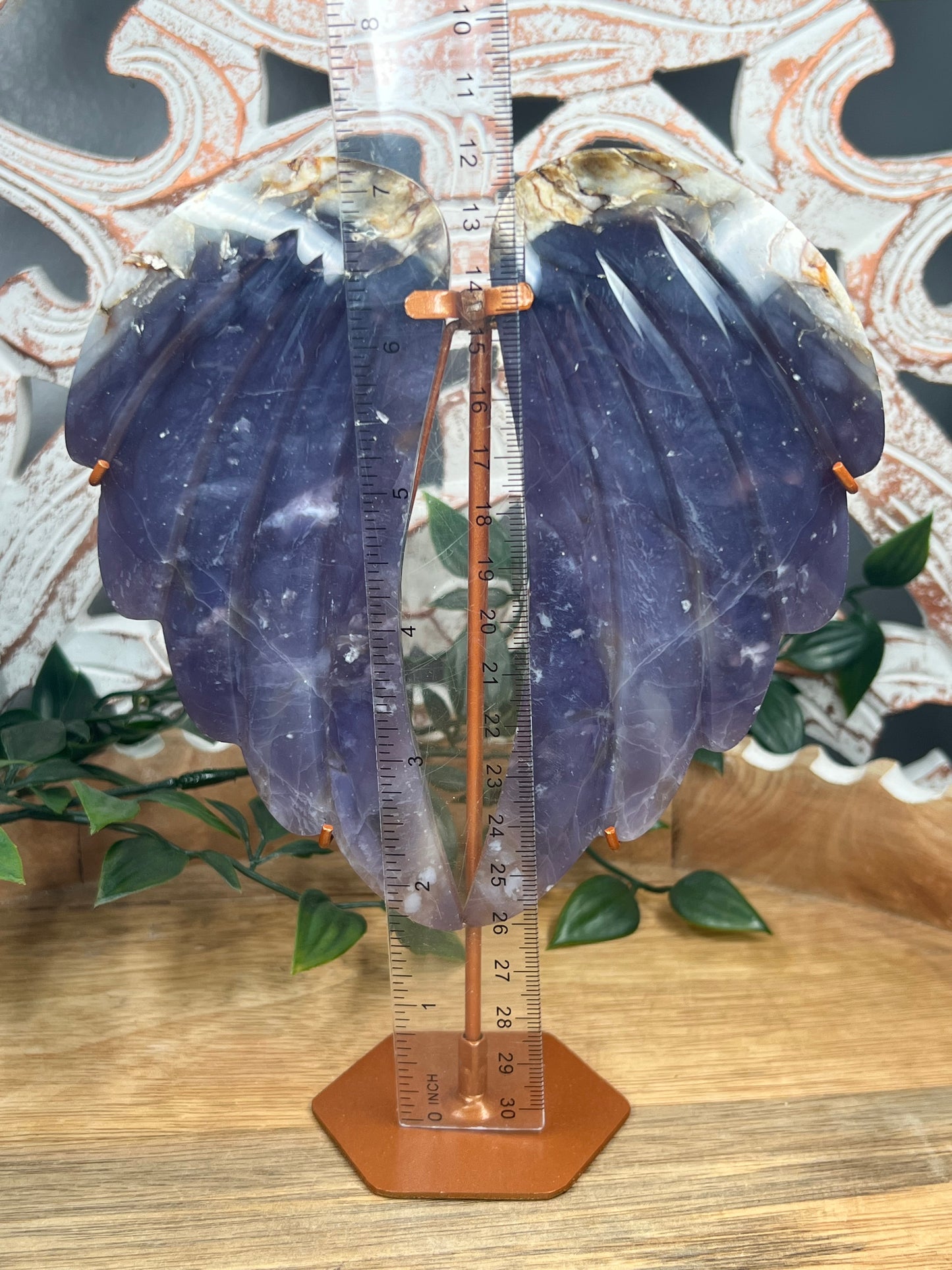 Purple Chalcedony Wings