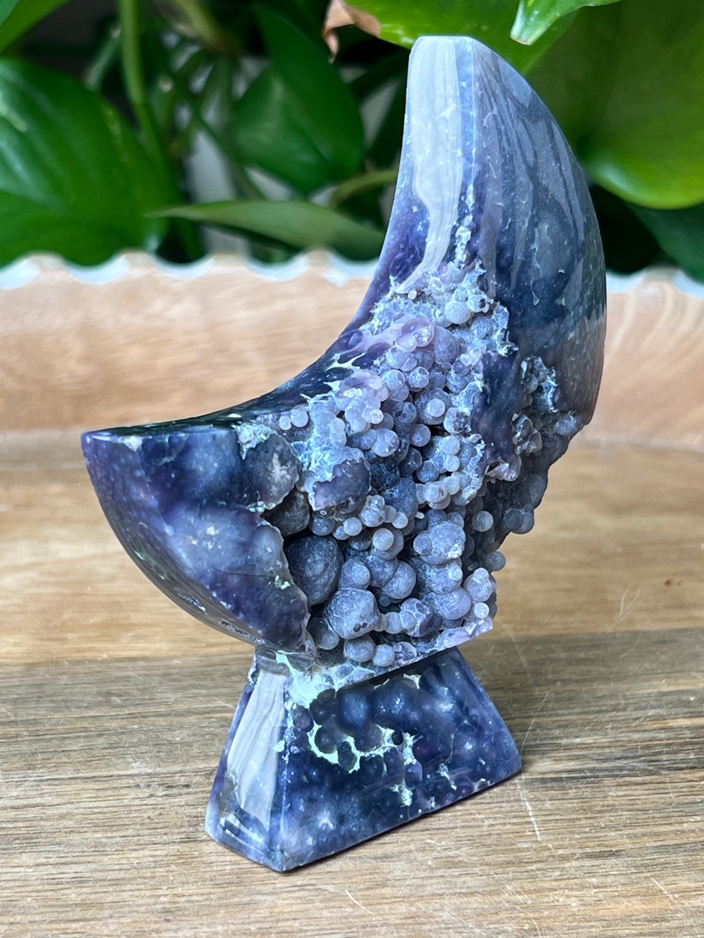Grape Agate Moon