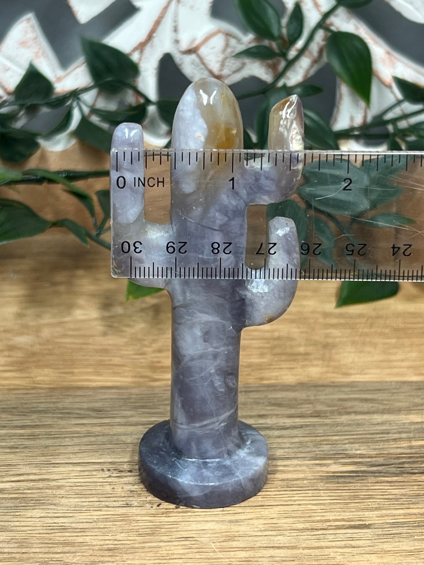 Purple Chalcedony Cactus