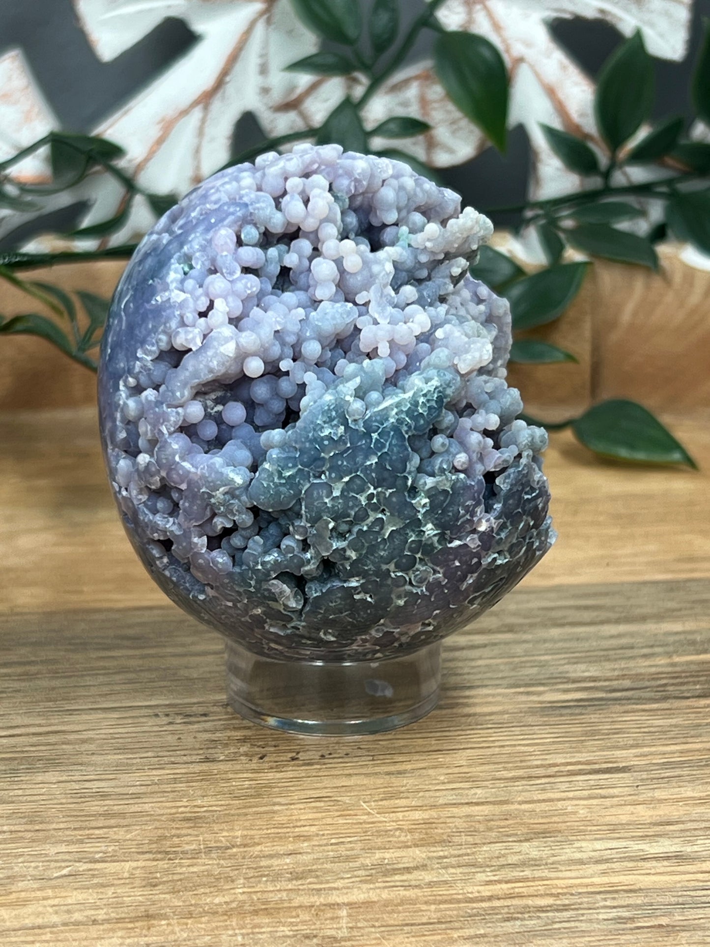 Grape Agate Sphere