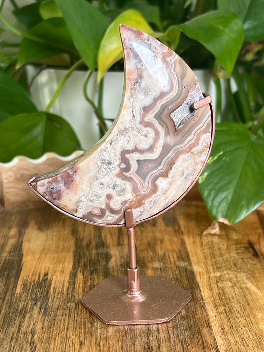 Crazy Lace Agate Moon BC