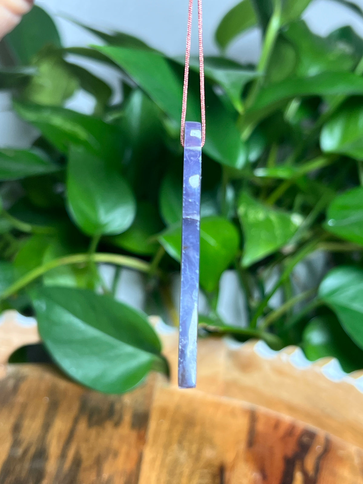 Purple Chalcedony Ornament Bell: CB