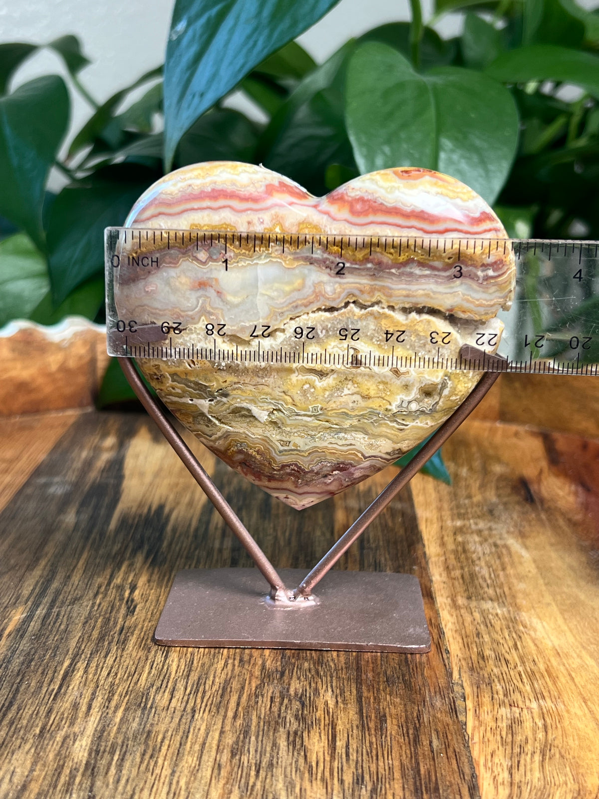 Crazy Lace Agate Heart: PL
