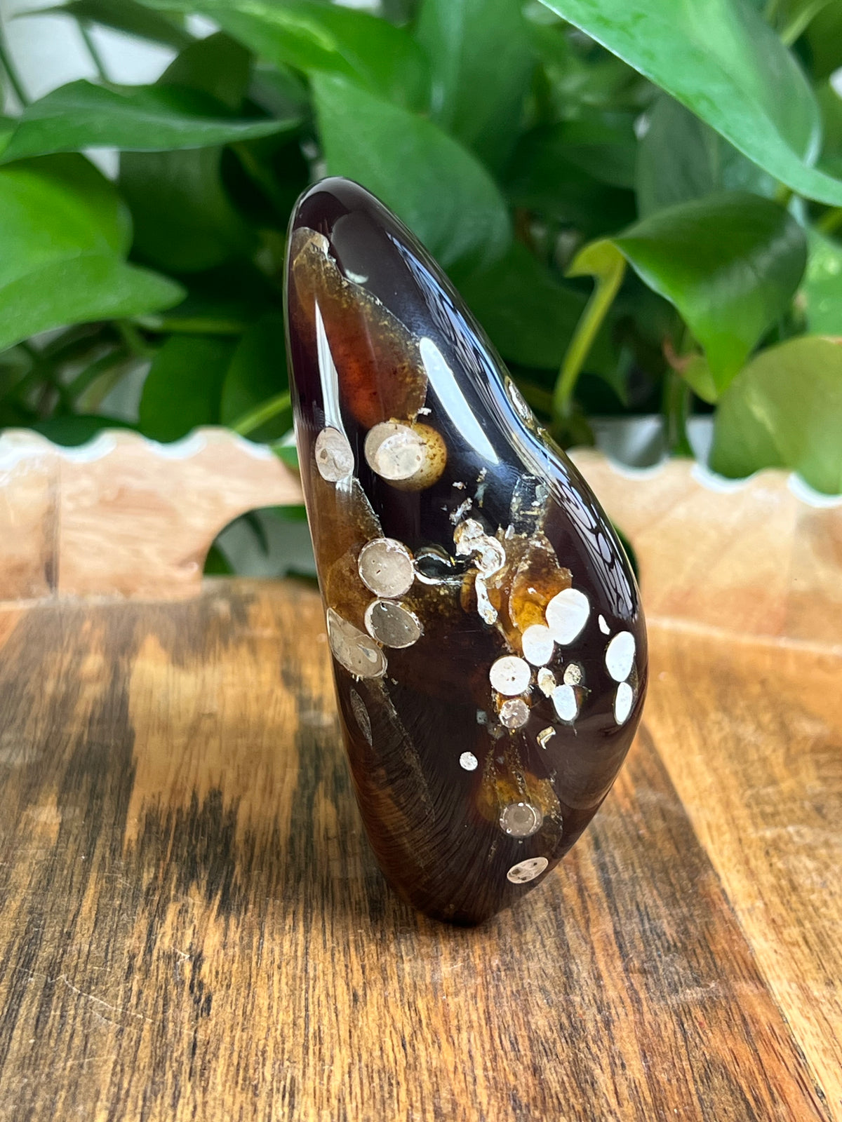 Blue Amber Freeform: F