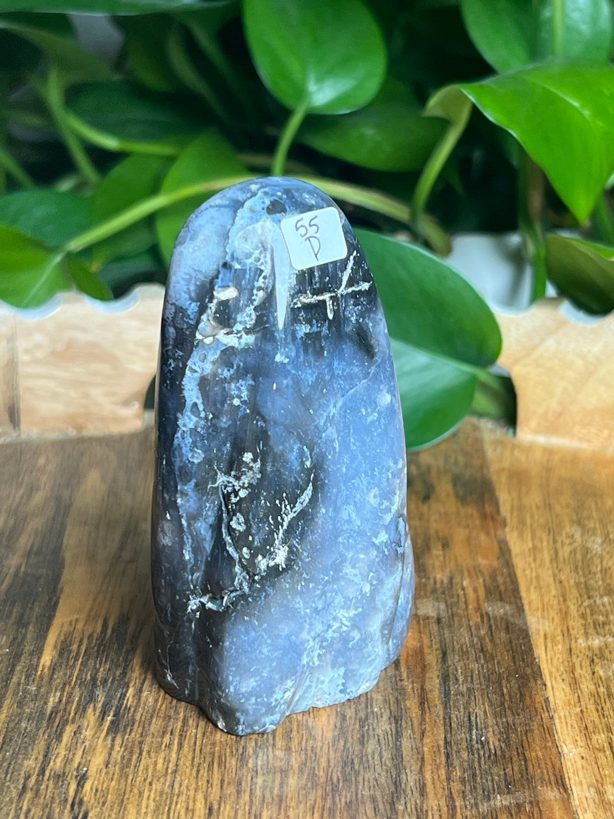 Blue Plume Agate Ghost: D