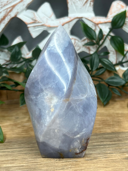 Purple Chalcedony Flame