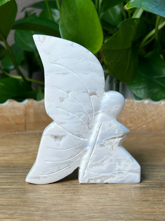 White Plume Agate Fairy