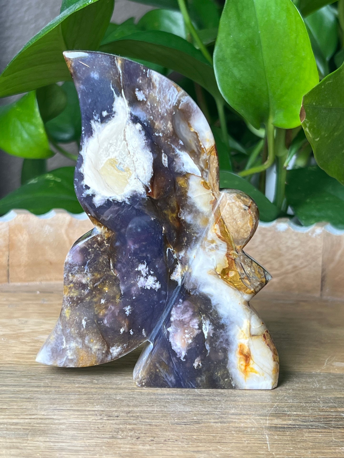 Purple Chalcedony Fairy