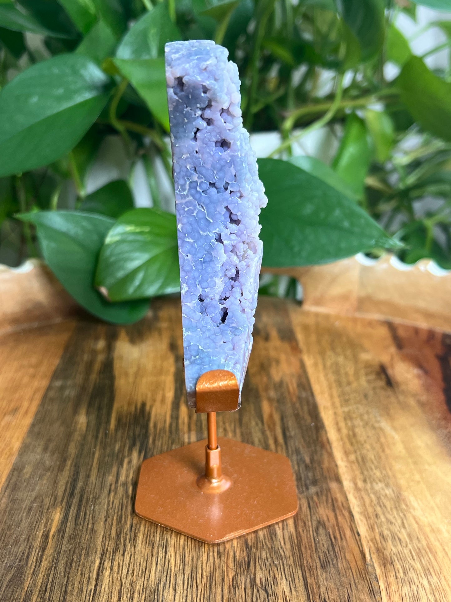 Grape Agate Moon: N