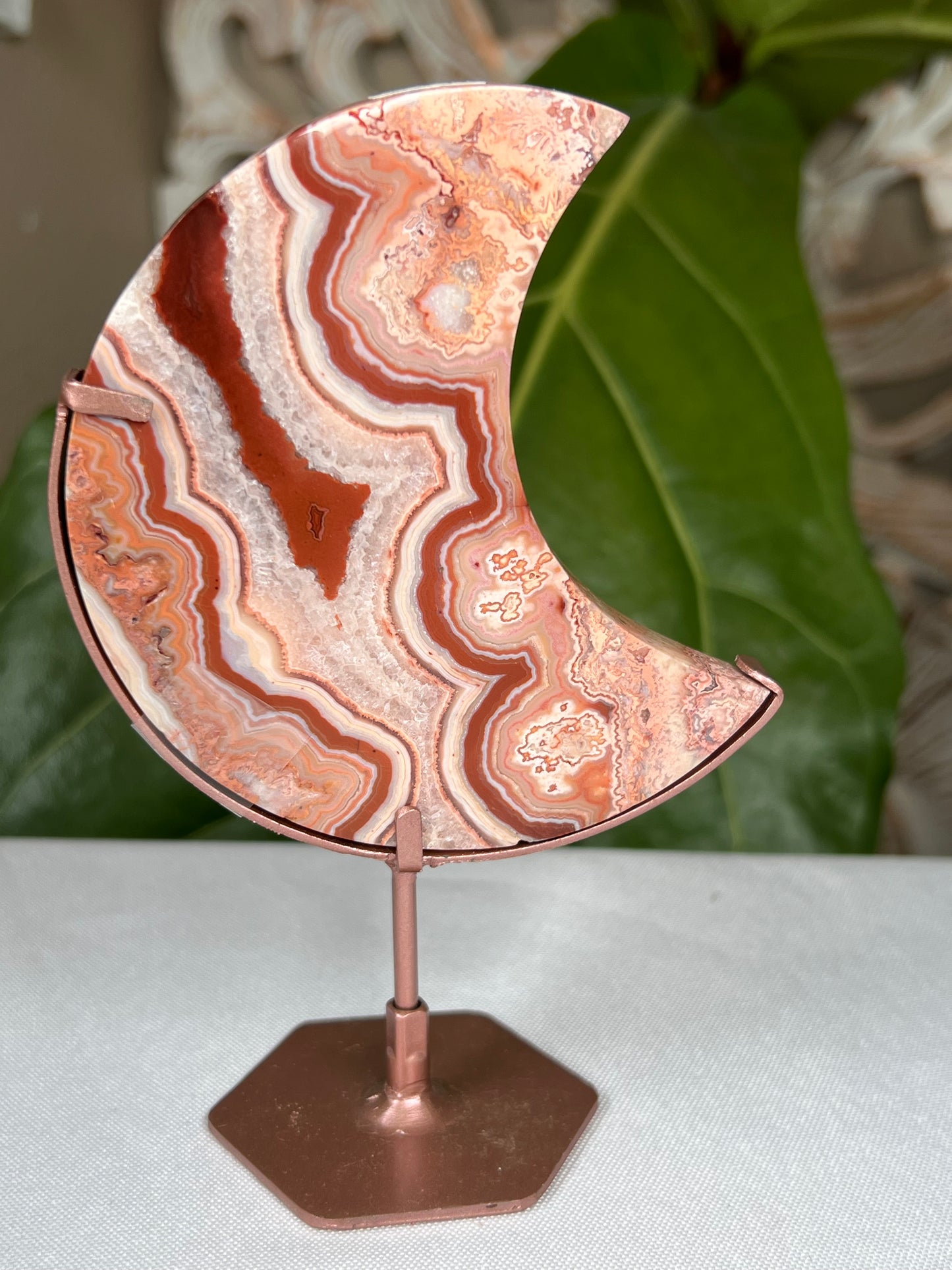 Crazy Lace Agate Moon