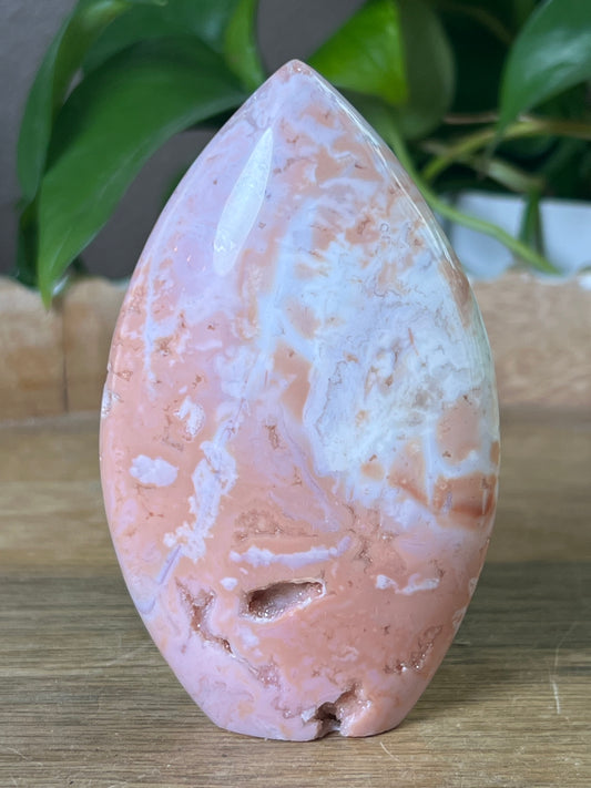 Pink Carnelian Flame