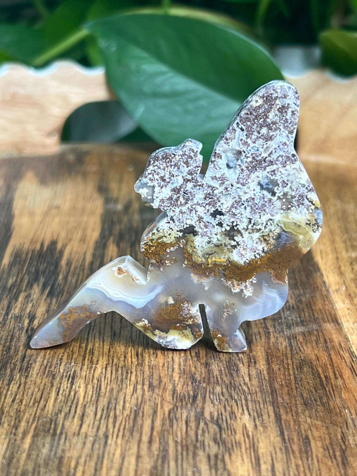 Scenic Moss Agate Pixie Fairy: C