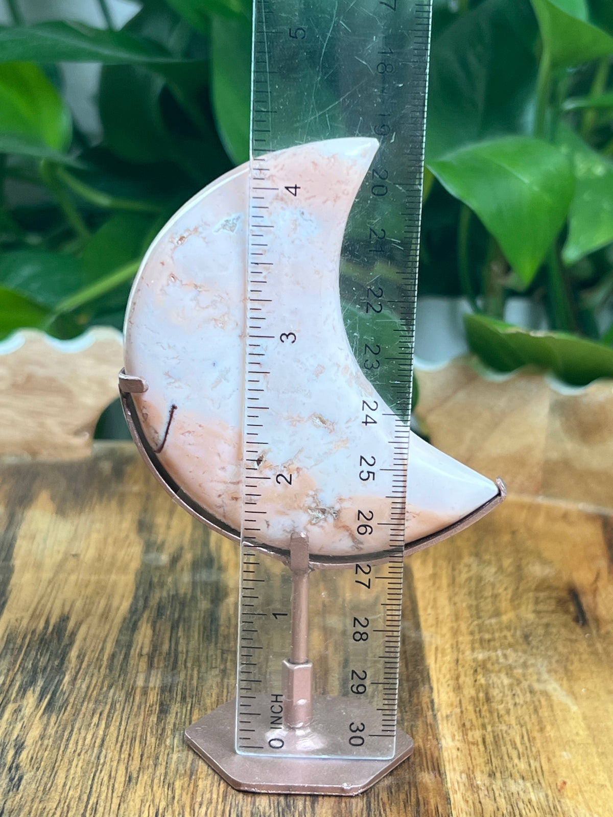 Pink Carnelian Moon: RH