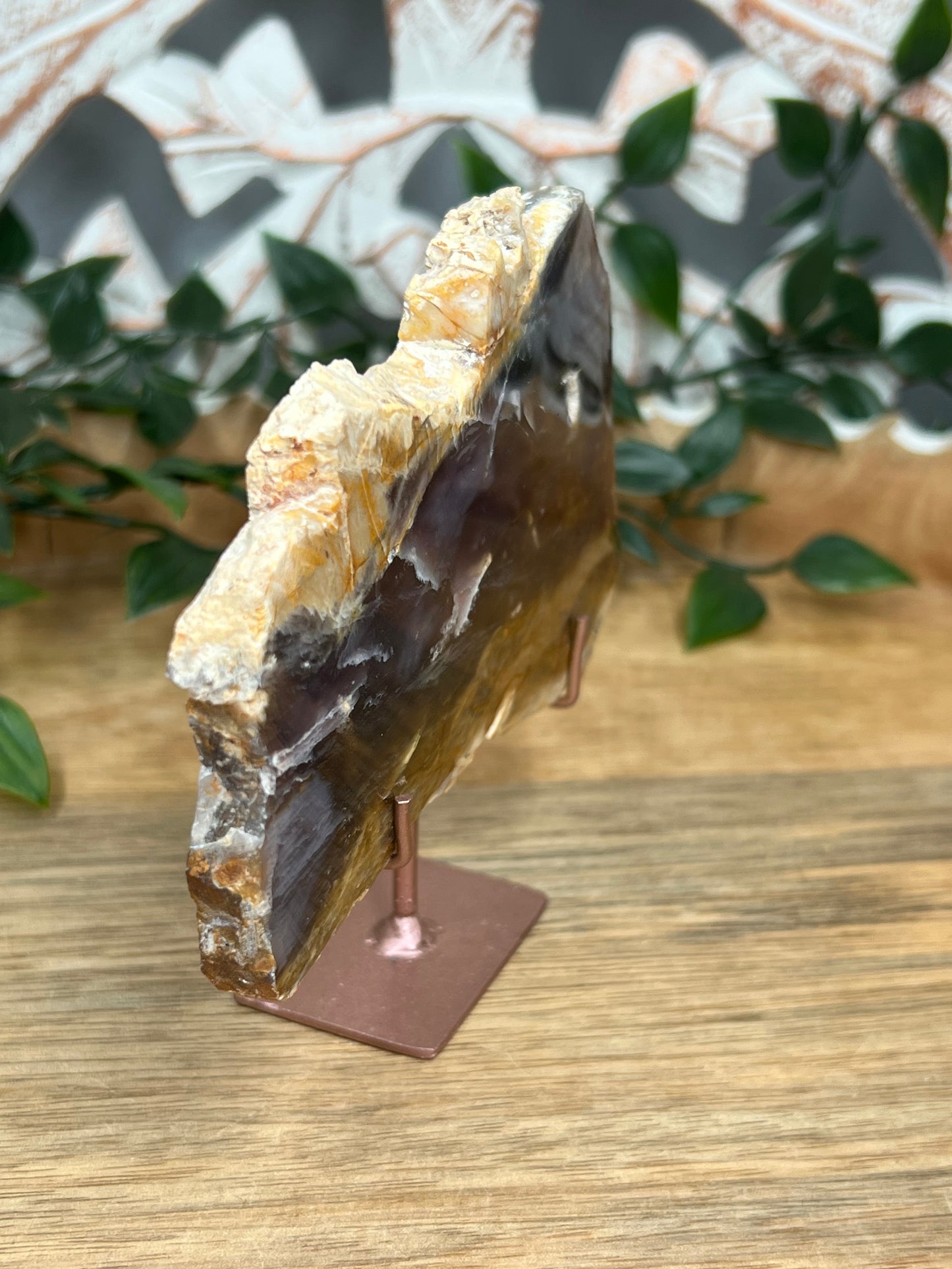 Purple Chalcedony Slab