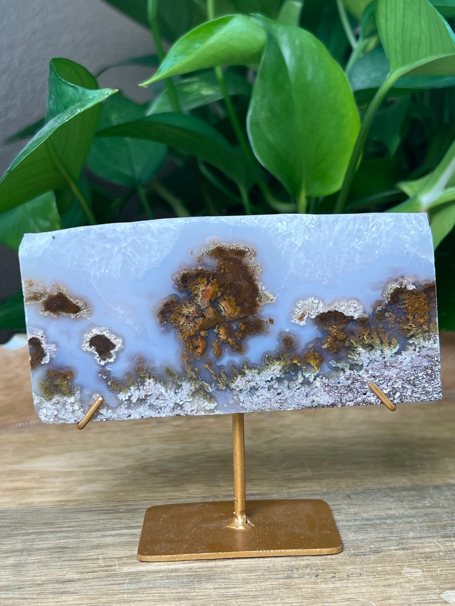 Scenic Moss Agate Slab