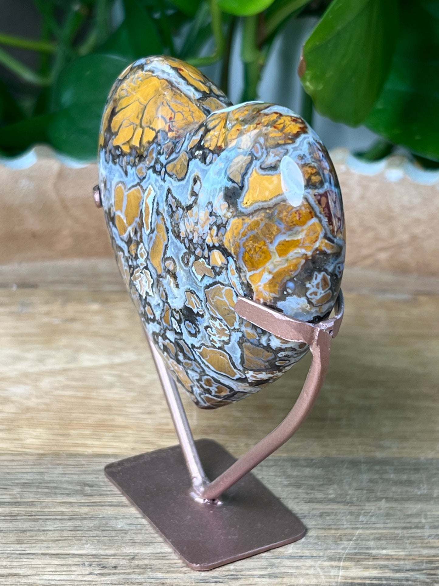 Brecciated Jasper Heart